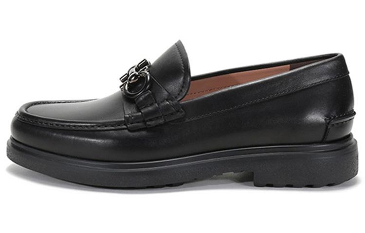 Ferragamo Salvatore FERRAGAMO Gancini Ornament Loafers