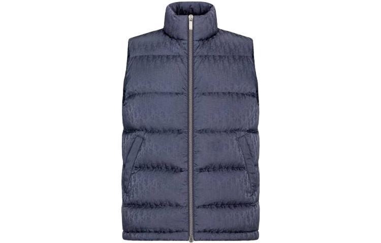 Dior Dior Vests Men Gray Blue