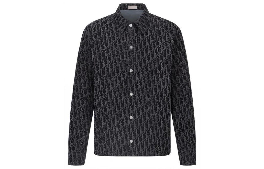 Dior Dior Shirts Men Blue