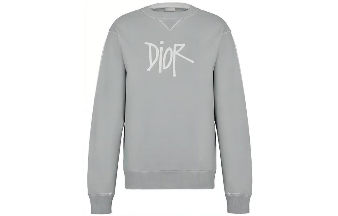Dior Dior X Shawn Stussy Bee Garment Dyed Sweatshirt
