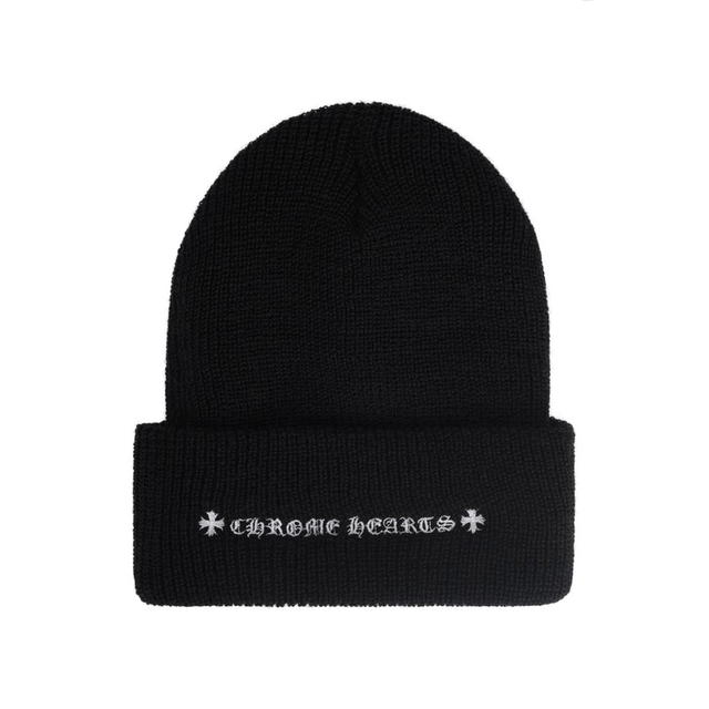 Chrome Hearts Chrome Hearts Plus Cross Beanie - Black - view 3