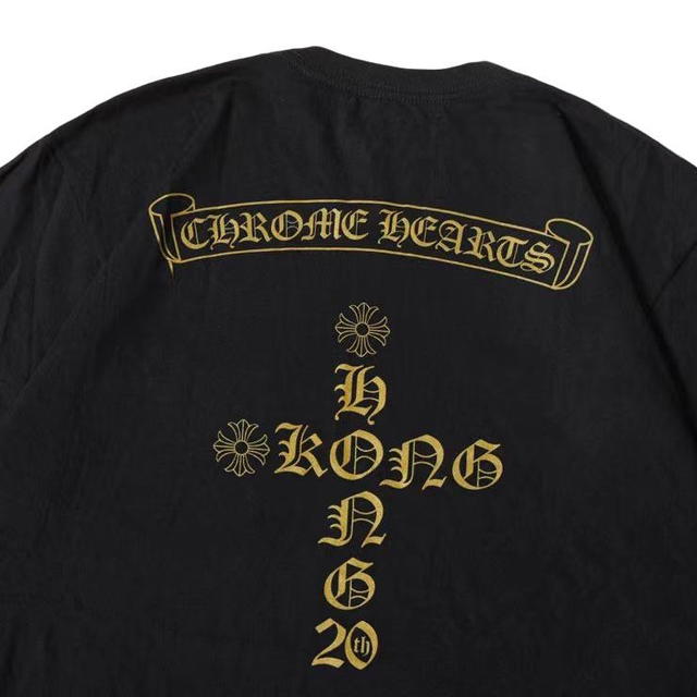 Chrome Hearts Chrome Hearts Logo T-Shirt Men's Black - view 4