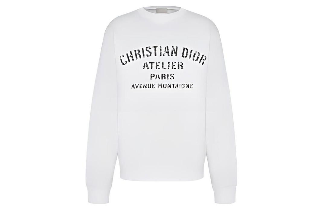 Dior Dior Quarterly New Products Sweatshirts Men White