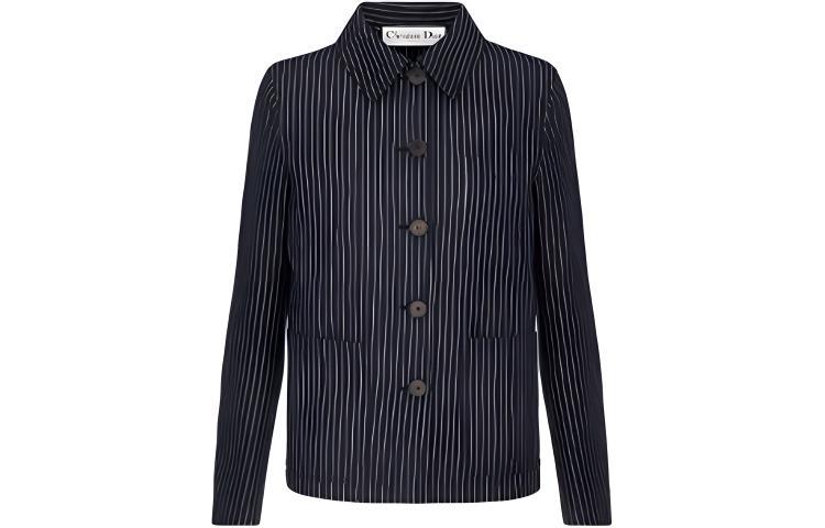 Dior Dior Quarterly New Products Denim Jackets Women's Navy