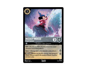Buy Disney Lorcana Mickey Mouse - Playful Sorcerer Promo [07/D23] D23 Collection 2024 (EN) at Sasom – Authentic and Ready to Ship