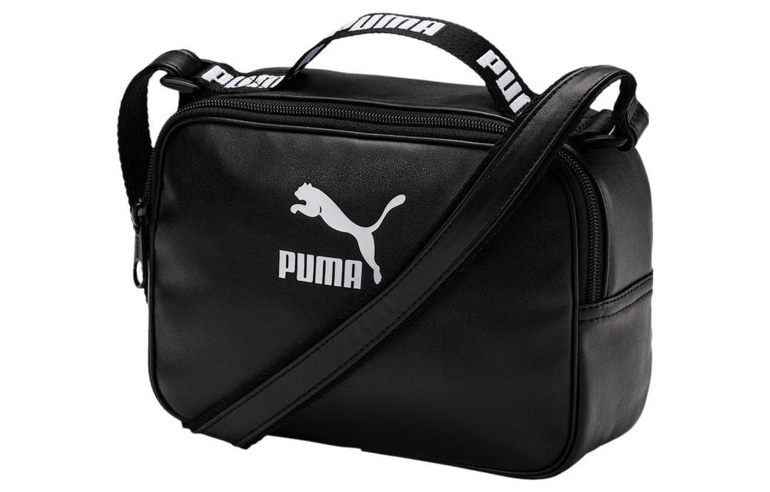 Puma Puma Artificial Leather Handbags Shoulder Bag Crossbody Bag Regular Unisex Black