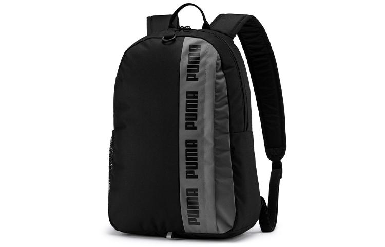 Puma Puma Polyester Backpack Regular Men's Black Gray