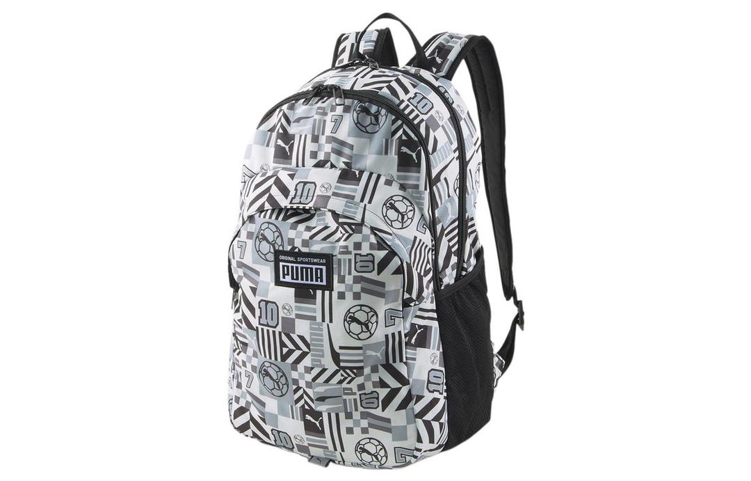Puma Puma Polyester Backpack Regular Unisex Black White