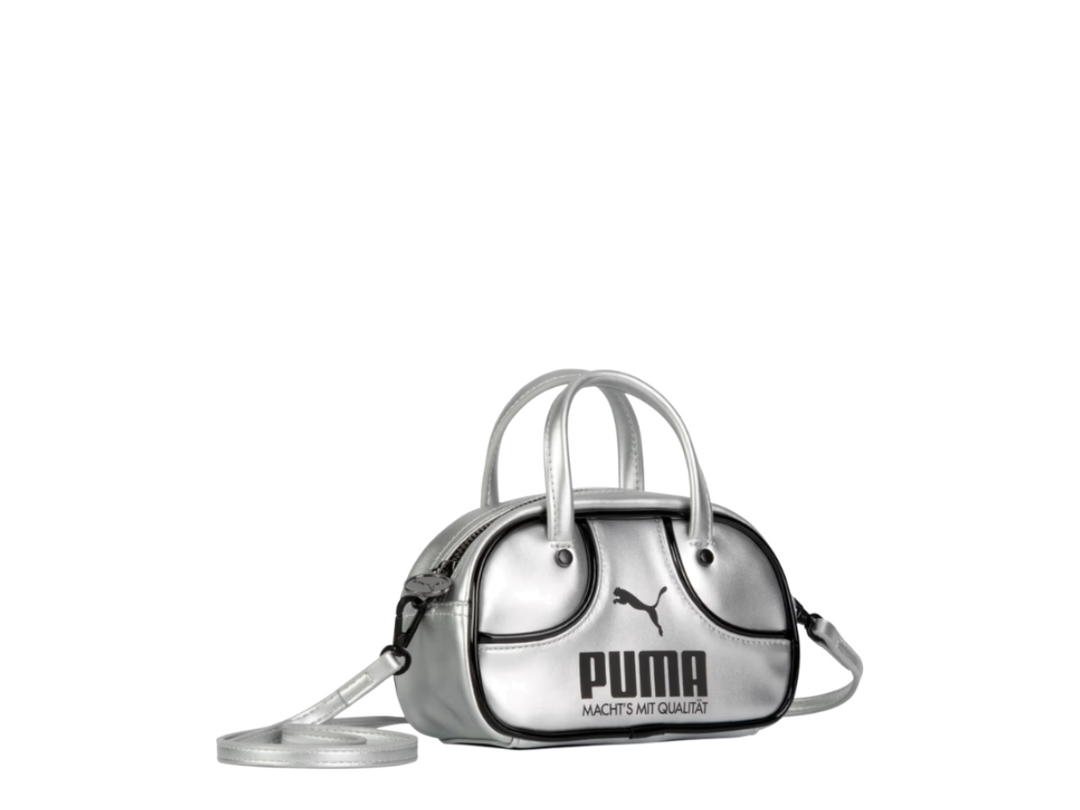 Puma Puma Grip Bag Metallic Micro 2.5L Glacial Gray
