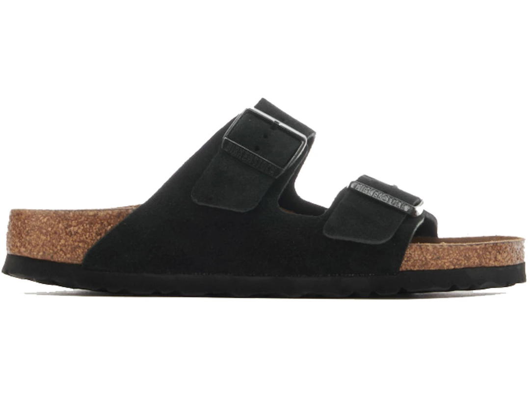 Birkenstock Birkenstock Arizona Soft Footbed Suede Black