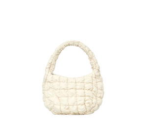 Buy COS Quilted Mini Bag Ivory at Sasom – Authentic and Ready to Ship