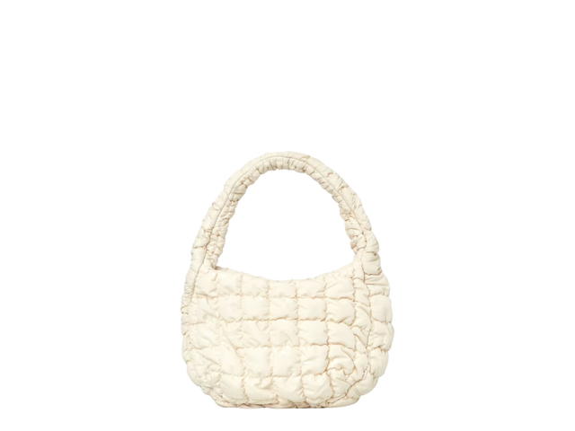 COS COS Quilted Mini Bag Ivory - view 1