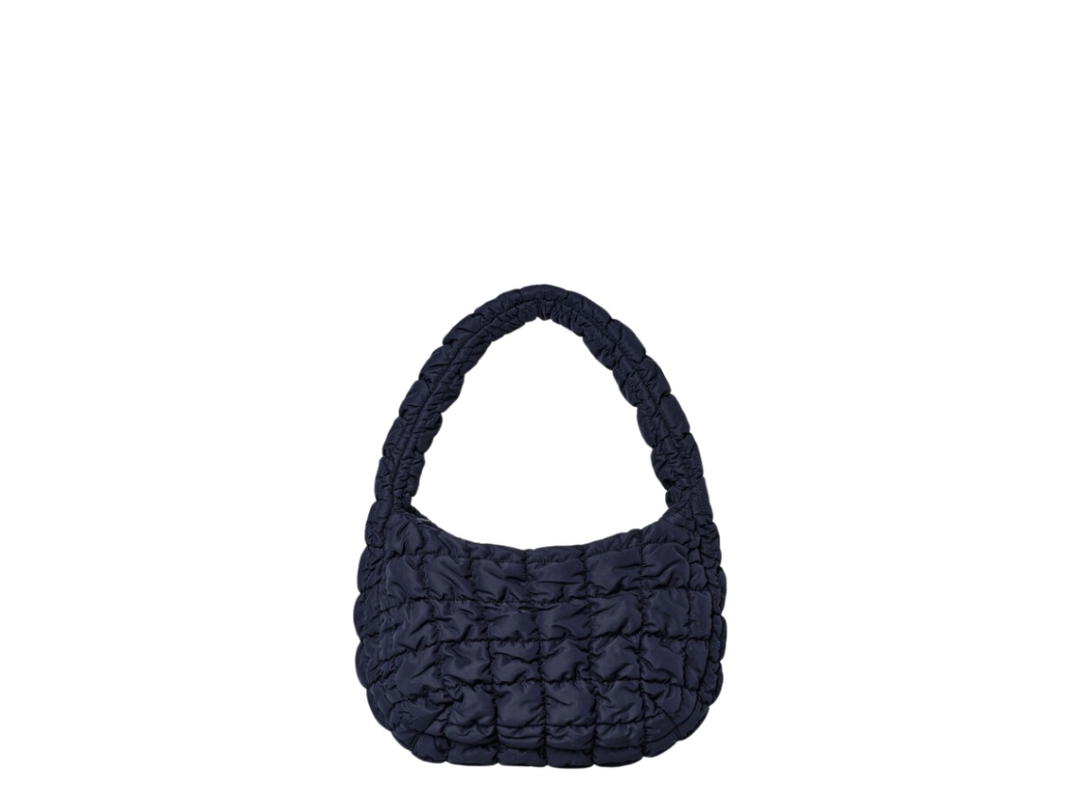 COS COS Quilted Mini Bag Navy