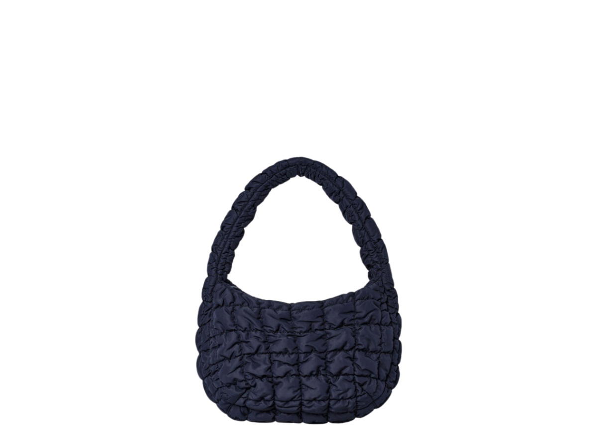 COS COS Quilted Mini Bag Navy