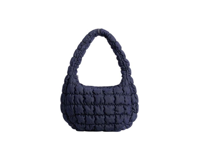 COS COS Quilted Mini Bag Denim Blue - view 1