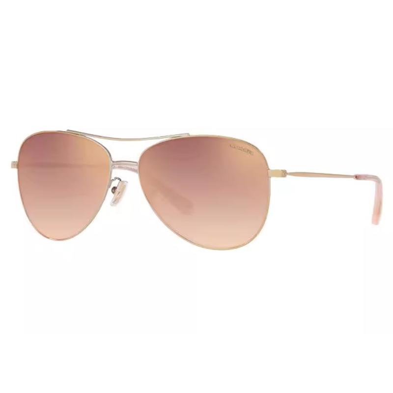 Coach Coach Aviator Sunglasses Women's Rose Gold