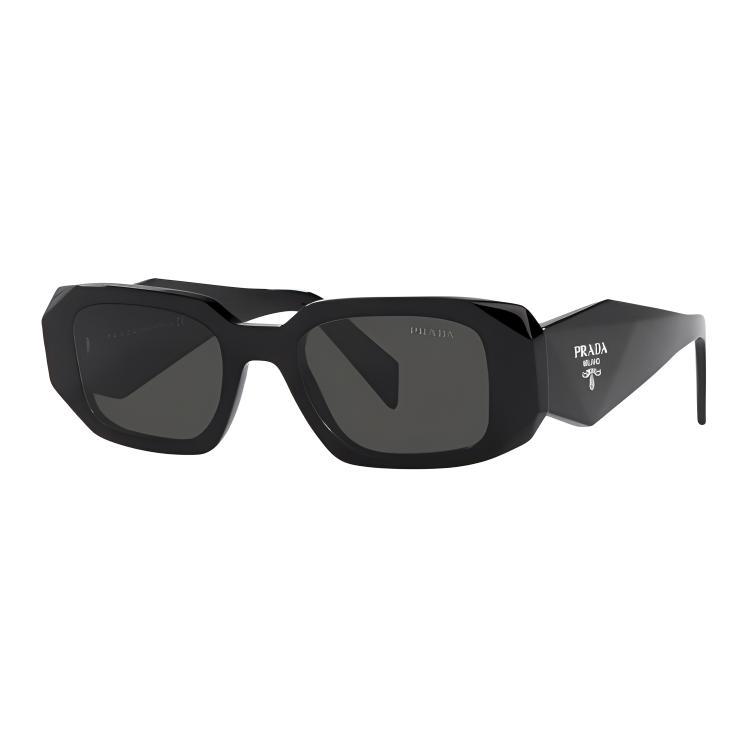 Prada Prada PR 17WSF 51 Dark Grey & Black Sunglasses