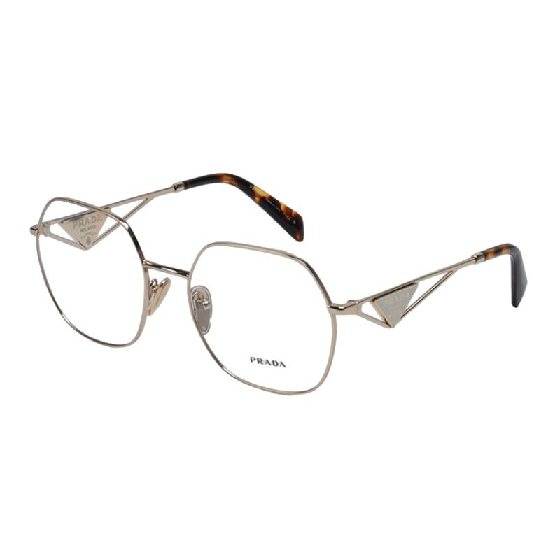 Prada Prada Alloy Irregular Shape Eyeglass Frames Women's