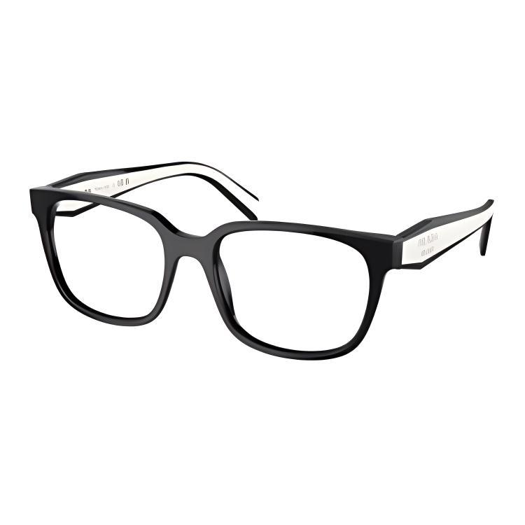 Prada Prada Rectangular Eyeglass Frames Women's Black
