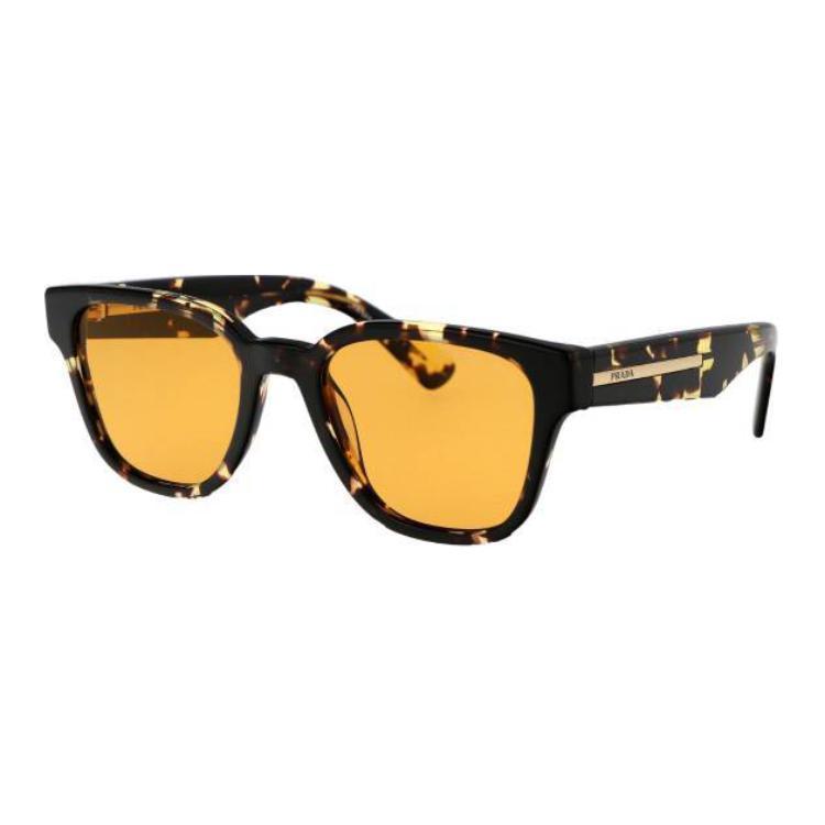 Prada Prada Acetate Square Sunglasses Men's Black