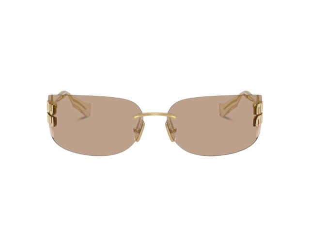 Miu Miu Miu Miu 0MU A51S Gold Bronze Mirror Gradient Lenses - view 2