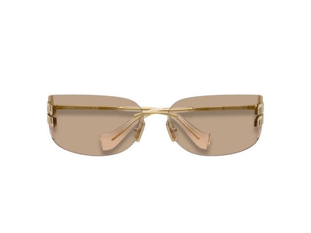 Miu Miu Miu Miu 0MU A51S Gold Bronze Mirror Gradient Lenses - view 4