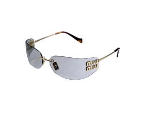 Buy Miu Miu 0MU A51S 5AK50K Pale Gold at Sasom – Authentic and Ready to Ship