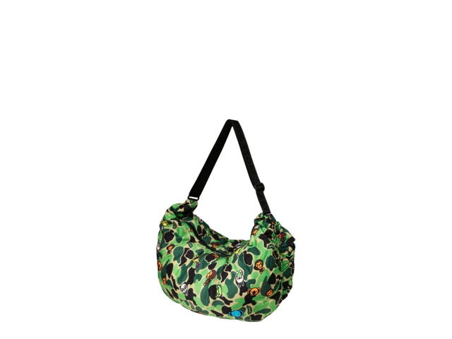Bape Bape Camo Oversize Cross Bag Green Black - view 3