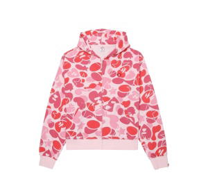 Buy Bape Star Camo Hoodie Pink at Sasom – Authentic and Ready to Ship
