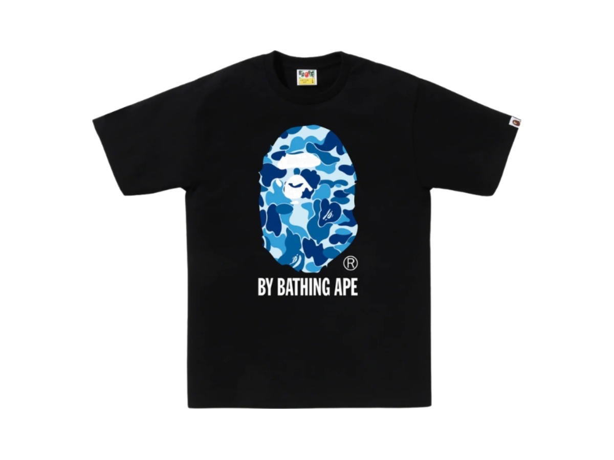 Bape Bape Abc Camo By Bathing Ape Tee Black Blue