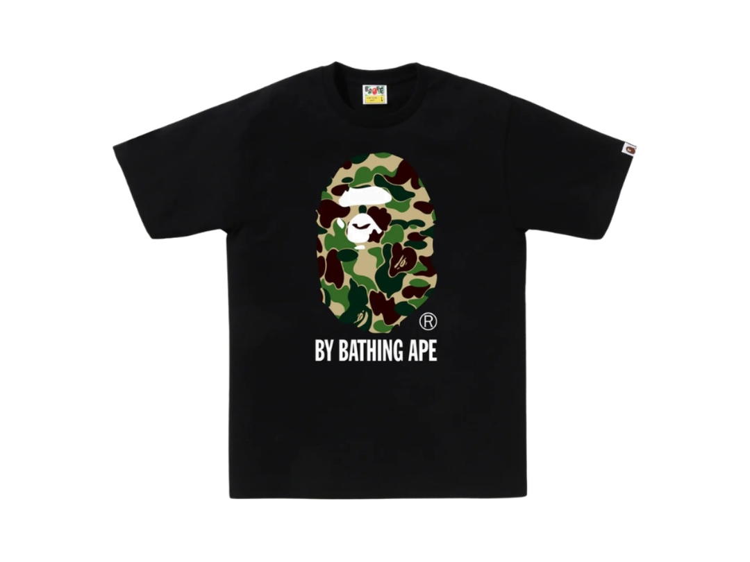 Bape Bape Abc Camo By Bathing Ape Tee Black Green