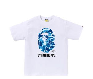 Buy Bape Abc Camo By Bathing Ape Tee White Blue at Sasom – Authentic and Ready to Ship