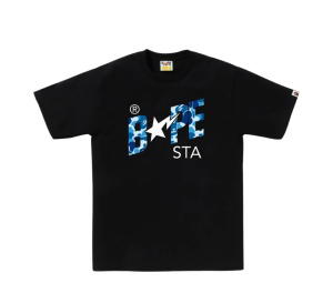 Buy Bape Abc Camo BAPE STA Logo Tee Black Blue at Sasom – Authentic and Ready to Ship