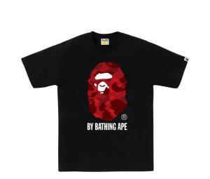 Buy Bape Camo By Bathing Ape Tee Red Black at Sasom – Authentic and Ready to Ship