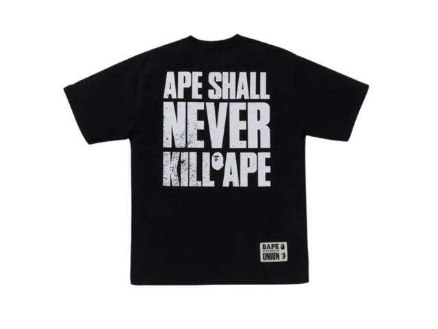 Bape Bape X Union Washed STA Tee Black - view 2