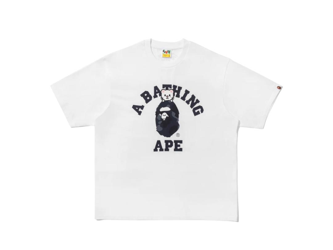 Bape Bape X Stray Kids Jiniret College Tee White