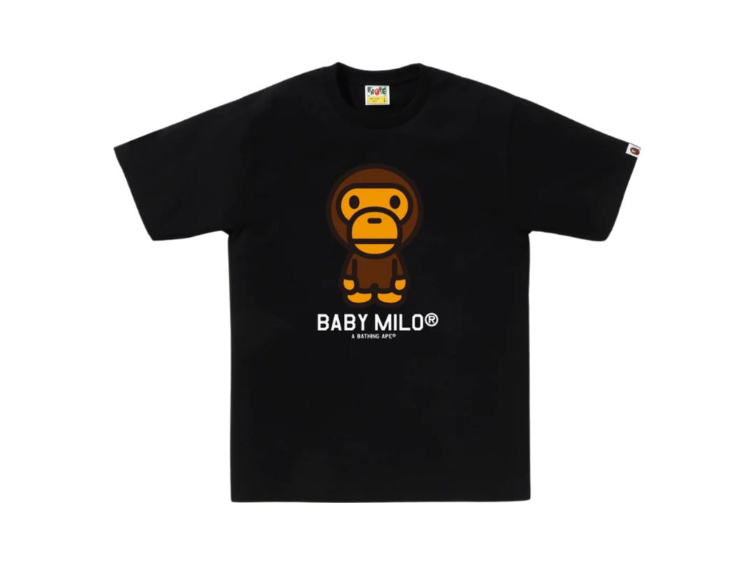 Bape Bape Baby Milo Tee Black