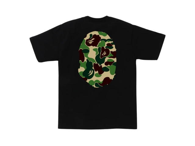 Bape Bape ABC Camo Big Ape Head Tee Black Green - view 2