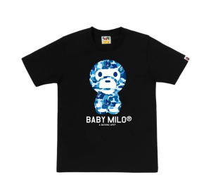 Buy Bape ABC Camo Baby Milo Tee Black at Sasom – Authentic and Ready to Ship