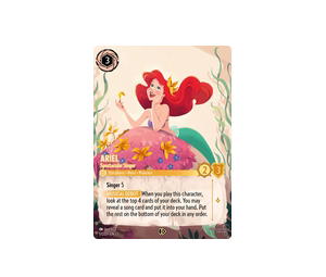 Buy Disney Lorcana Ariel Spectacular Singer Promo [1/CC1] Curator's Collection: Heroines Edition (EN) at Sasom – Authentic and Ready to Ship