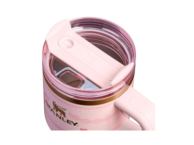 Stanley Stanley The Valentine’s Day Quencher H2.0 FlowState Tumbler 20oz Pink Velvet Cake - view 3