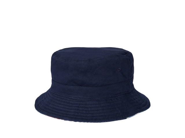 Polo Ralph Lauren Polo Ralph Lauren Reversible Twill-Patchwork Bucket Hat Newport Navy - view 2