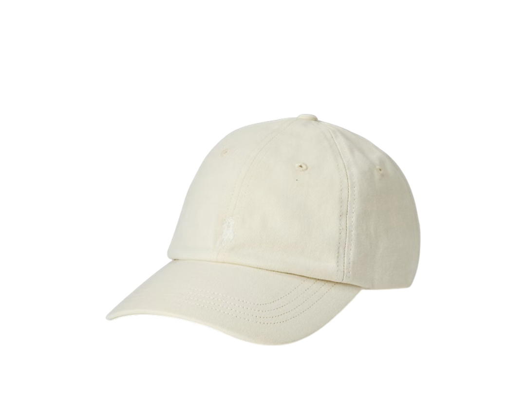 Polo Ralph Lauren Polo Ralph Lauren Mineral-Dyed Twill Ball Cap Natural