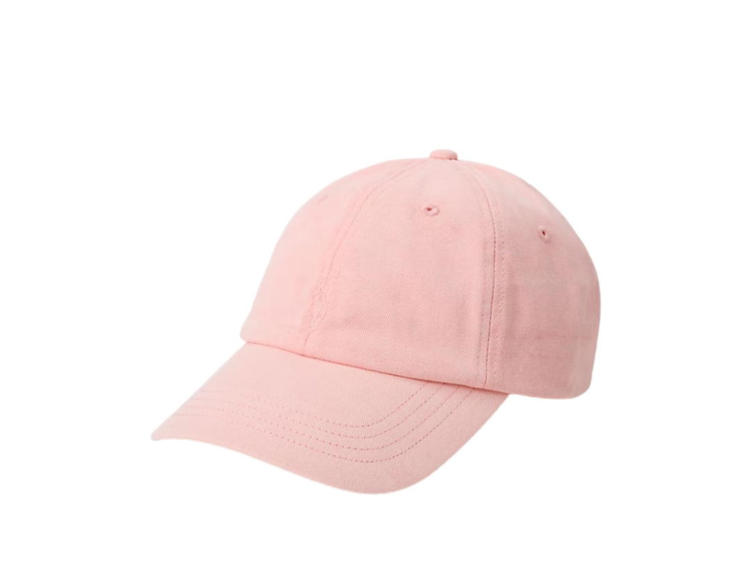 Polo Ralph Lauren Polo Ralph Lauren Mineral-Dyed Twill Ball Cap Rose