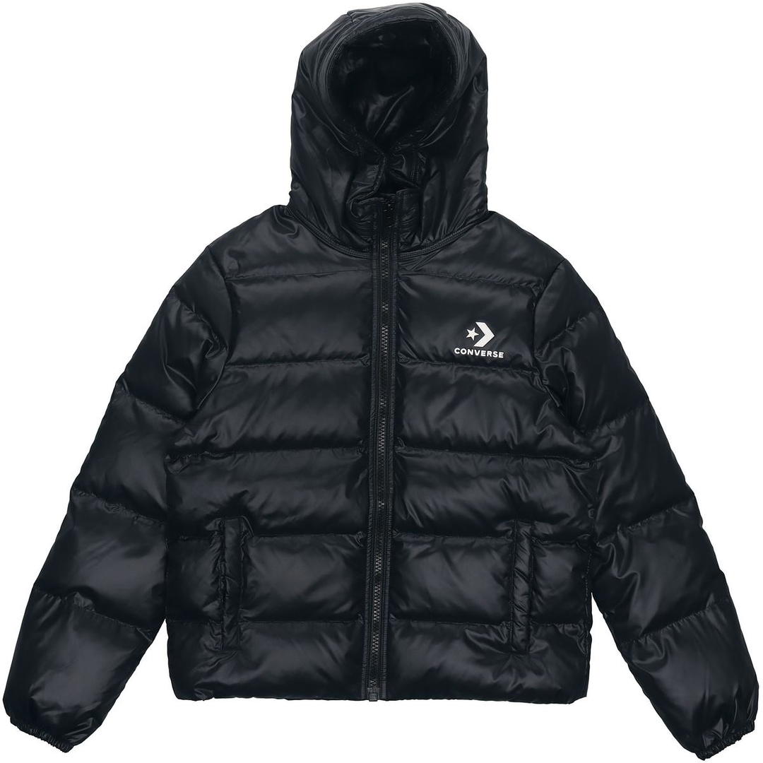 Converse Converse Fill Puffer Winter Down Jacket Men's Black