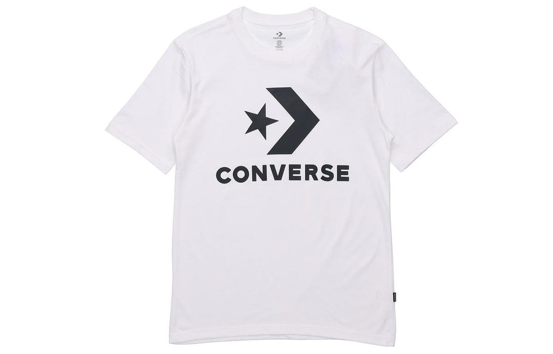 Converse Converse Set in Sleeve T Shirt Men's White