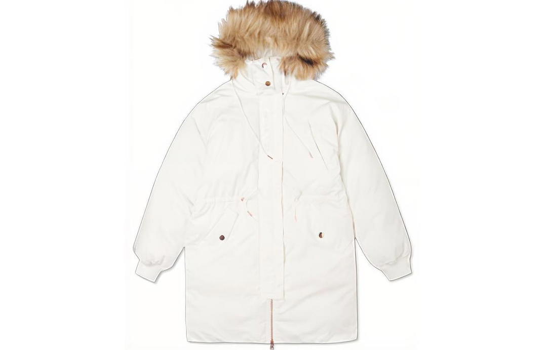 Converse Converse Down Jacket Winter Women's White