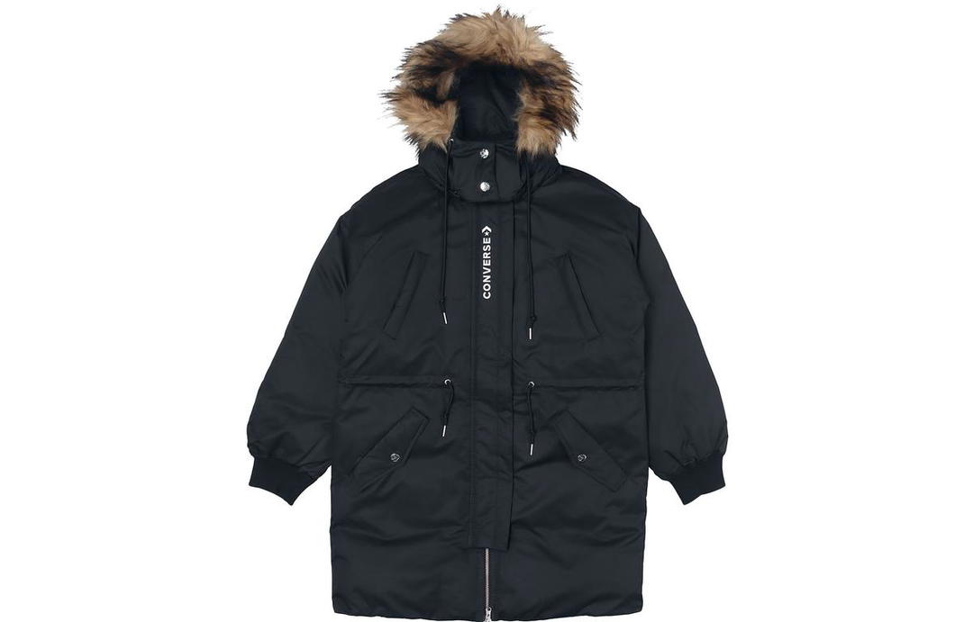 Converse Converse Down Jacket Winter Women's Black
