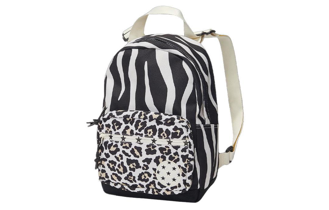 Converse Converse Polyester Backpack Regular Unisex Zebra Print Color