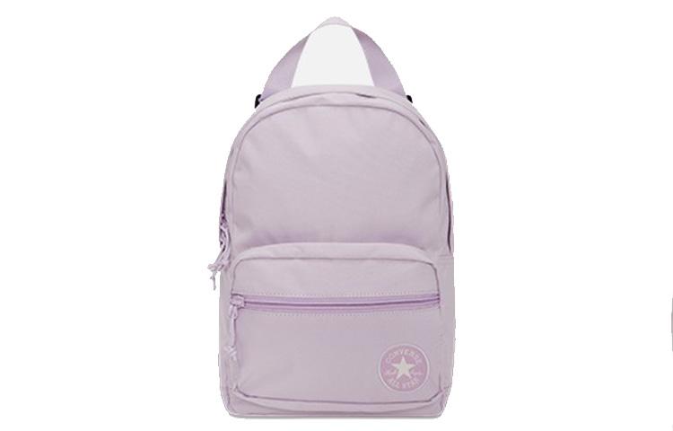Converse Converse Polyester Backpack Small Size Women's Gray Purple